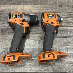 AS-IS RIDGID 18V SubCompact Brushless 2-Tool Combo Kit