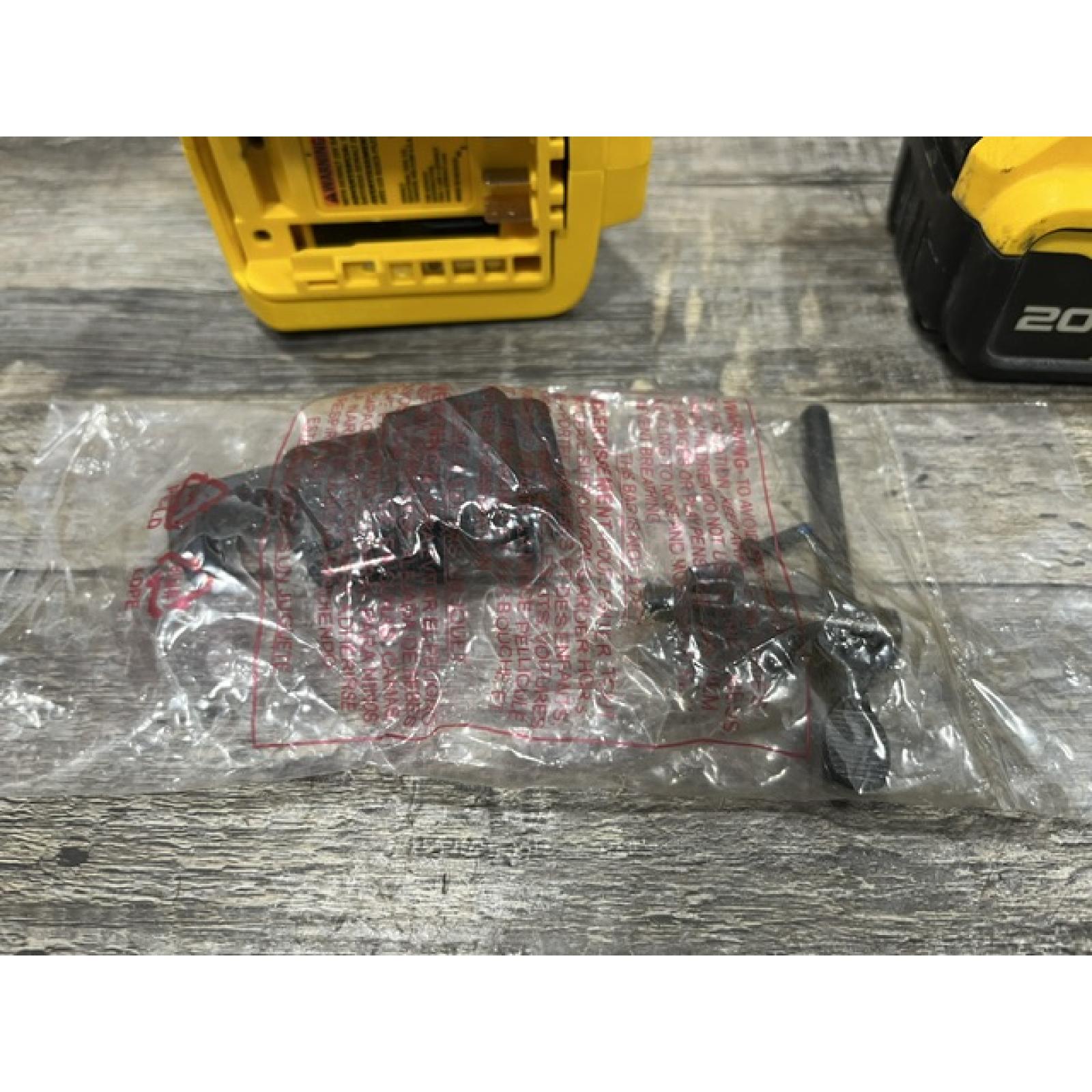 AS-IS DEWALT 20V MAX Lithium-Ion Cordless 1/2 in. Impact Wrench Kit