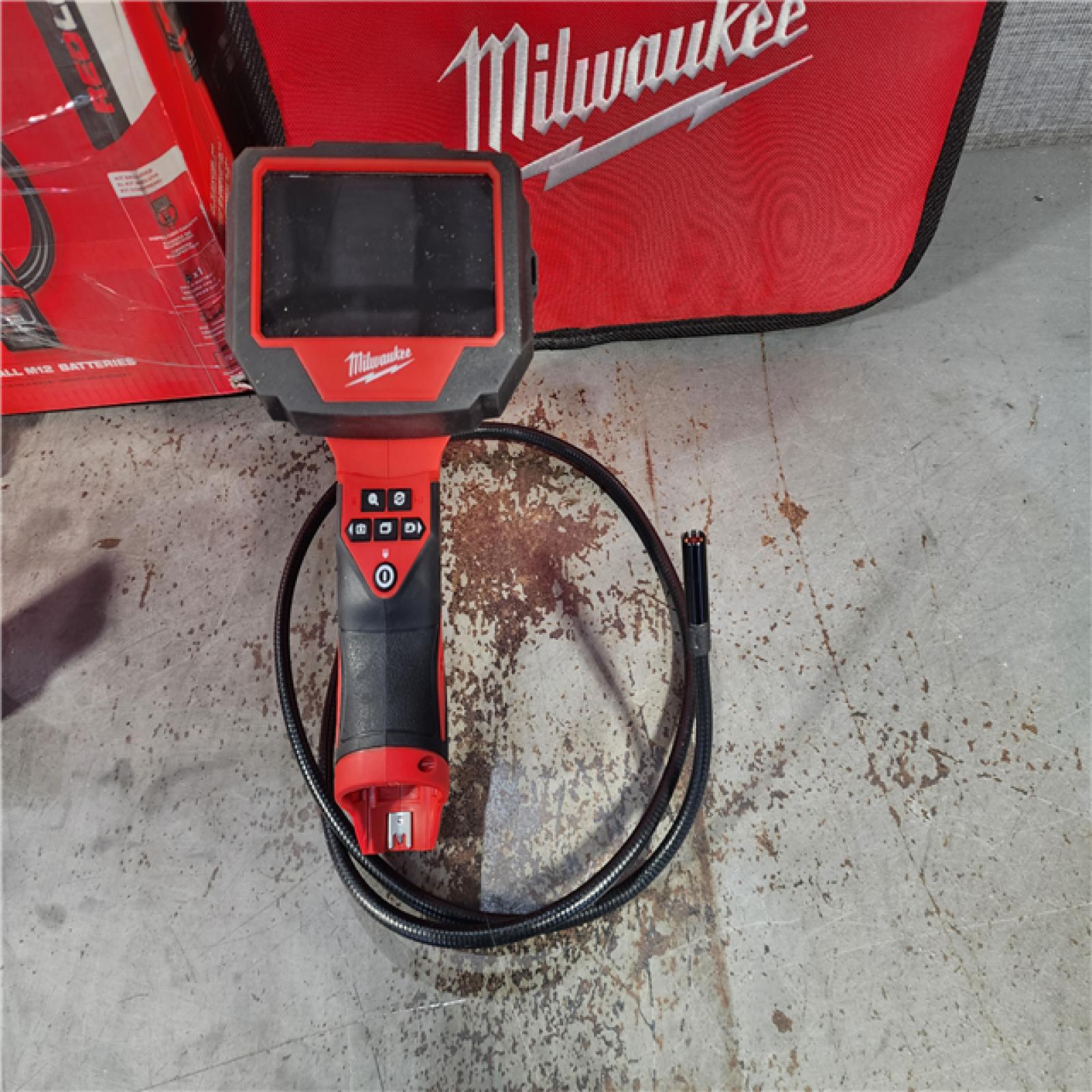 HOUSTON LOCATION - AS-IS M12 12V Lithium-Ion Cordless M-SPECTOR 360-Degree 4 Ft. Inspection Camera Kit