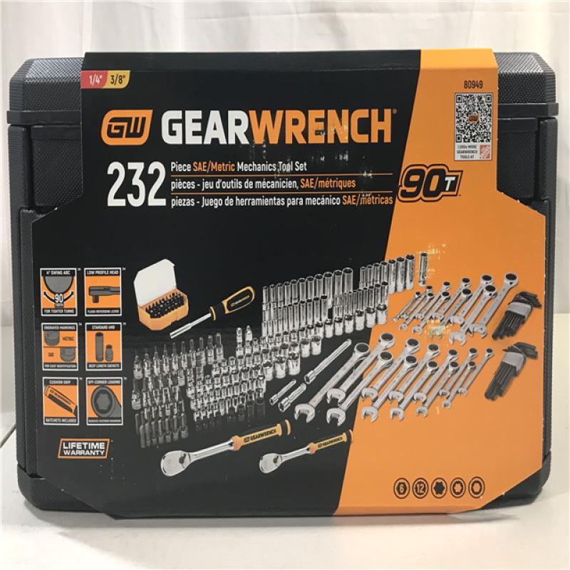 California ASIS GEARWRENCH 1/4 in. & 3/8 in. Drive 90Tooth Standard