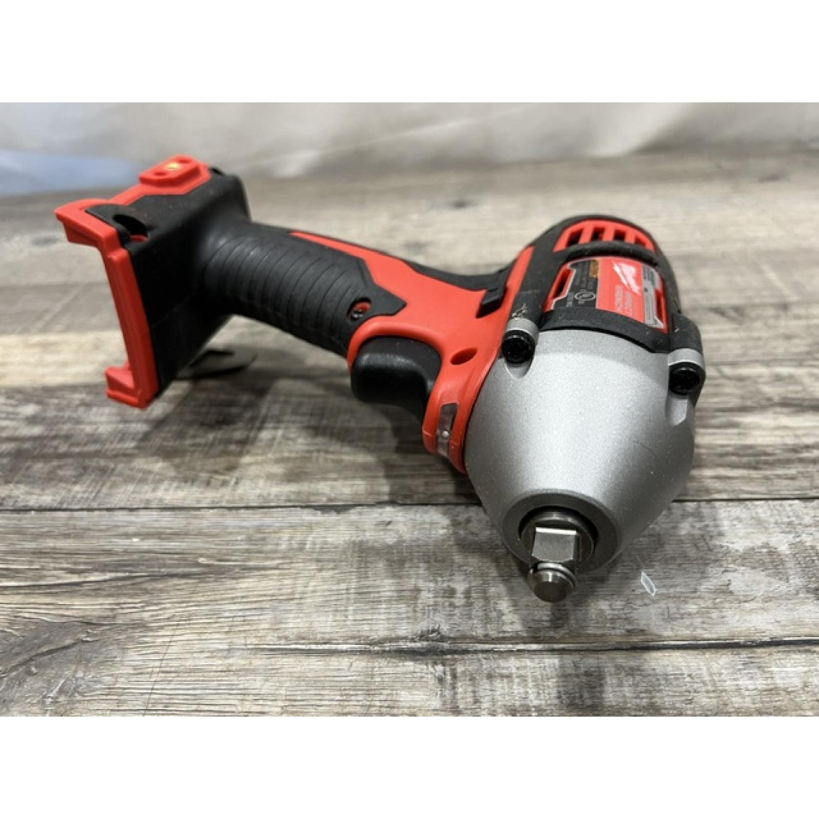 AS-IS Milwaukee 18V Lithium-Ion Cordless 3/8 in. Impact Wrench W/ Friction Ring (Tool-Only)