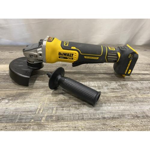 AS-IS DEWALT 20V XR Cordless 4-1/2. in. to 5 in. Variable Speed Angle Grinder (Tool Only)