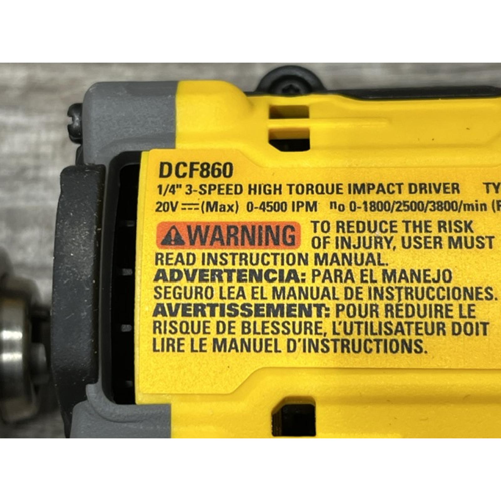 AS-IS DEWALT 20V XR Lithium-Ion Cordless 2-Tool Combo Kit