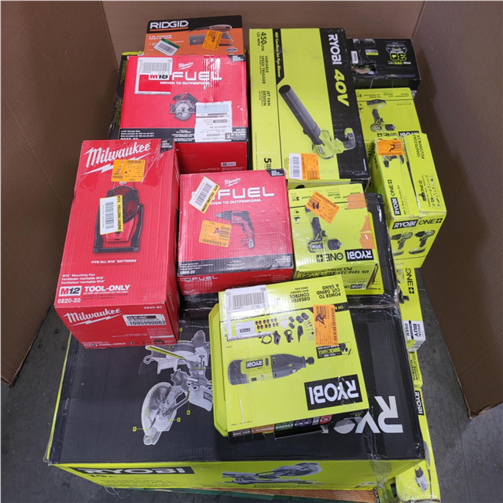 CALIFORNIA AS-IS TOOL PALLET