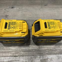 AS-IS DEWALT FLEXVOLT 20V/60V MAX Lithium-Ion 6.0Ah Battery Pack (2 Pack)