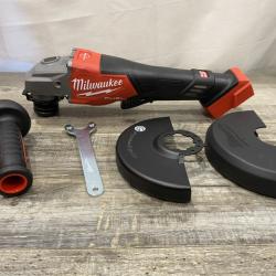 AS-IS Milwaukee FUEL 18-Volt Lithium-Ion Brushless Cordless 4-1/2 in./6 in. Braking Grinder with Paddle Switch (Tool-Only)