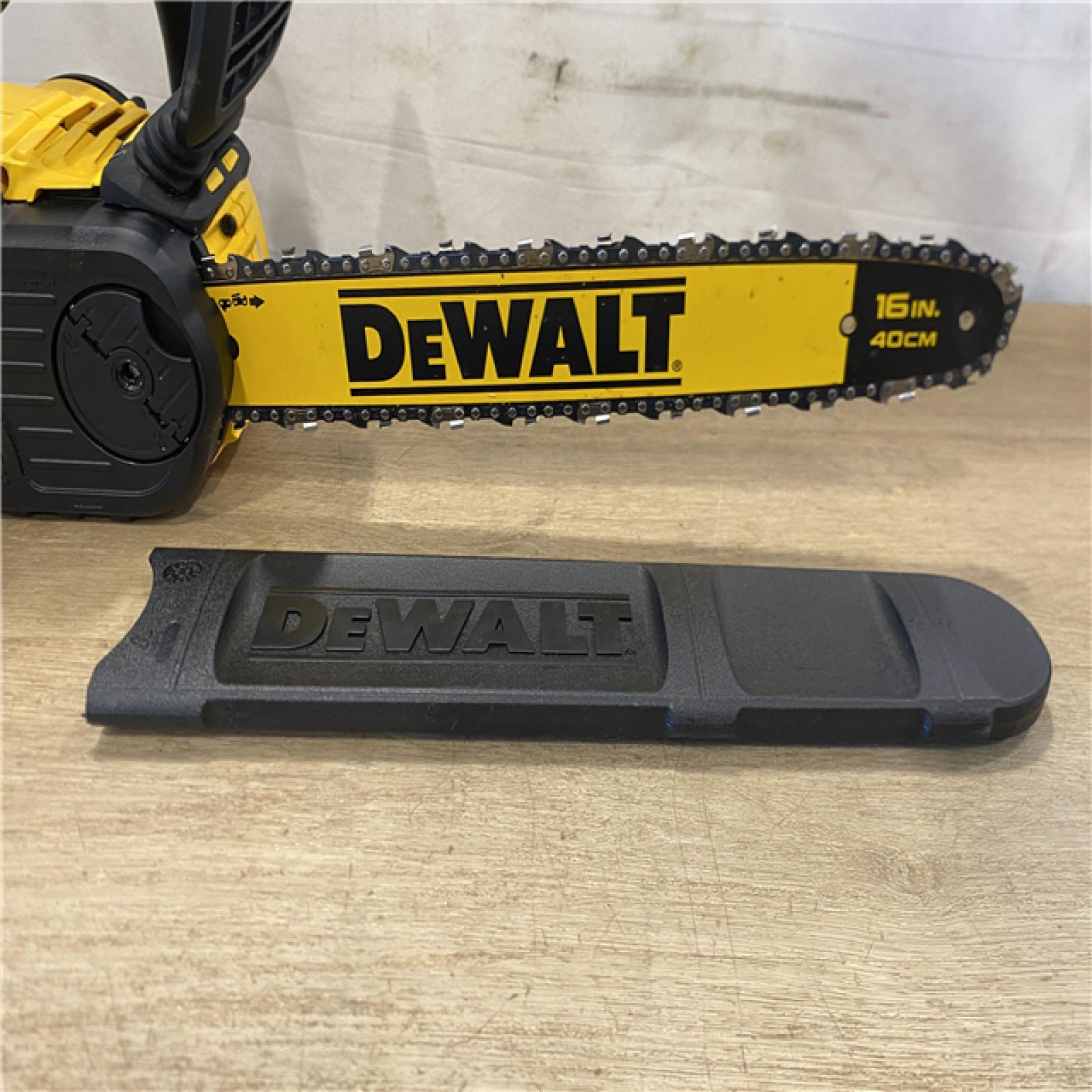 AS-IS DEWALT FLEXVOLT 60V MAX 16in. Brushless Cordless Chainsaw (Tool Only)