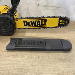AS-IS DEWALT FLEXVOLT 60V MAX 16in. Brushless Cordless Chainsaw (Tool Only)