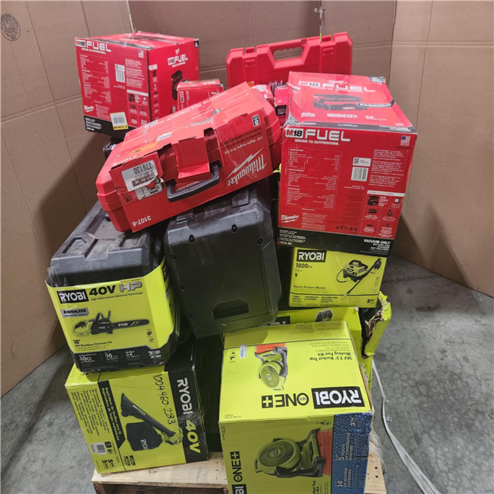 CALIFORNIA AS-IS TOOL PALLET