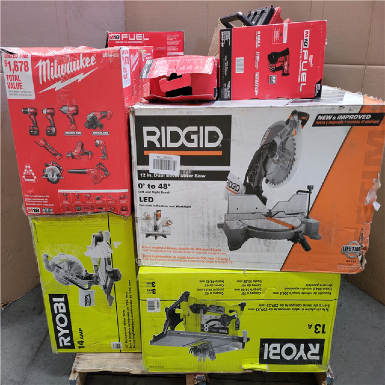 CALIFORNIA AS-IS TOOL PALLET