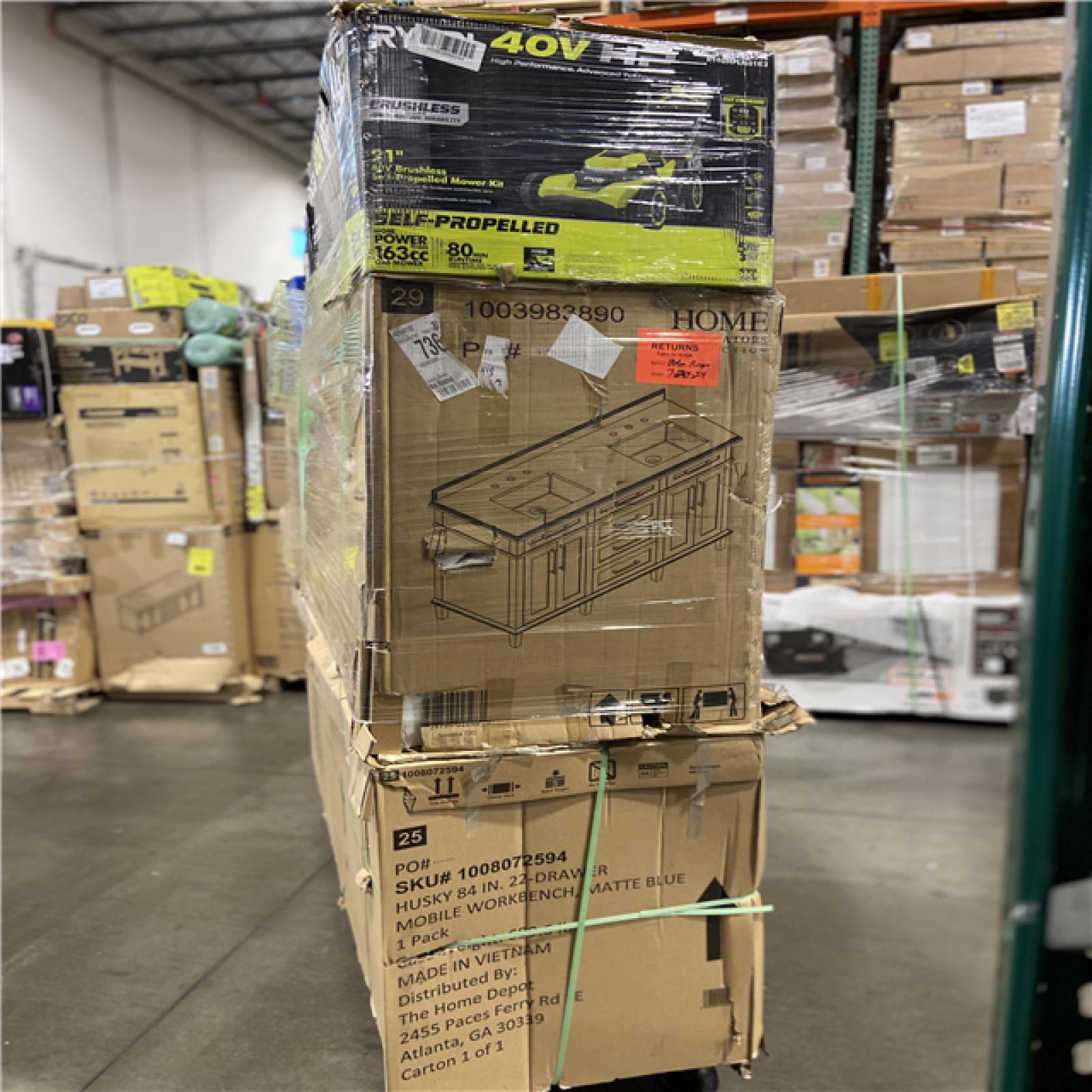 DALLAS LOCATION - AS-IS HOME IMPROVEMENT PALLET
