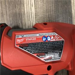 AS-IS Milwaukee FUEL 18-Volt Lithium-Ion Brushless Cordless 18-Gauge 1/4 in. Narrow Crown Stapler (Tool-Only)