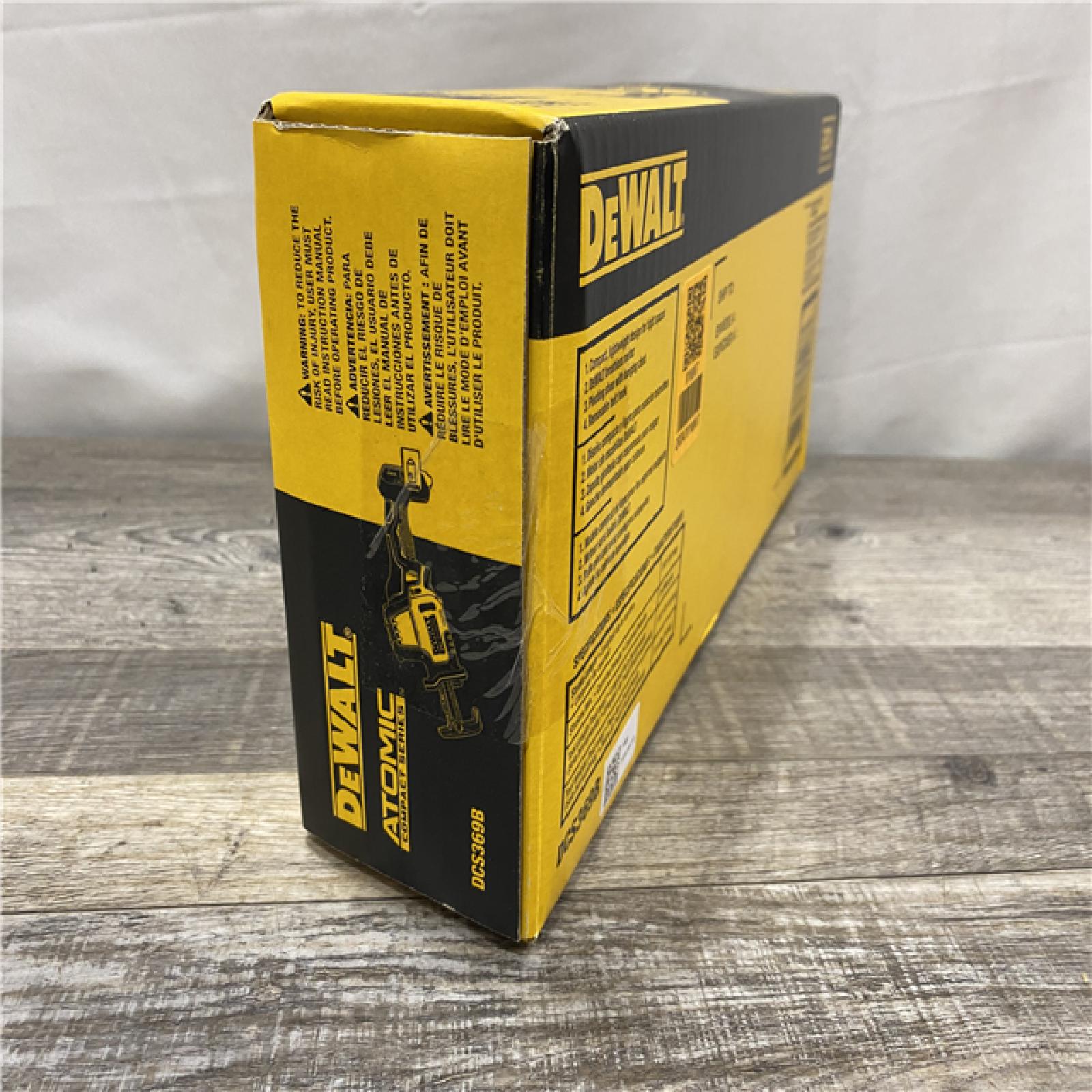 NEW - DEWALT ATOMIC 20V MAX Cordless Brushless Compact Reciprocating Saw (Tool Only)