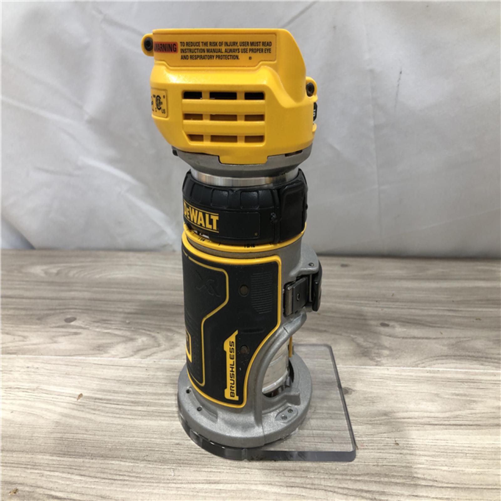 AS-IS Dewalt 20V MAX XR Cordless Compact Router (Tool Only)