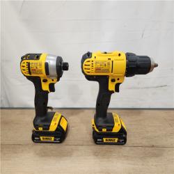 AS-IS- DEWALT 20V MAX Cordless Drill/Impact 2 Tool Combo Kit