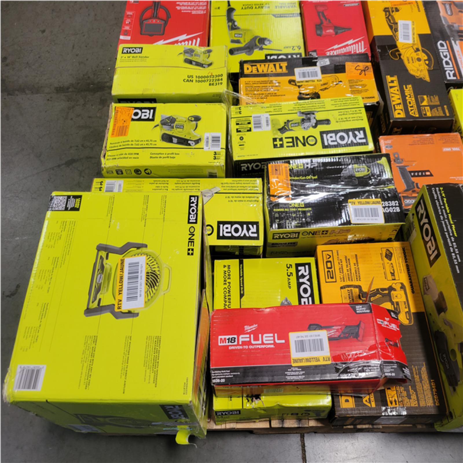 CALIFORNIA AS-IS TOOL PALLET