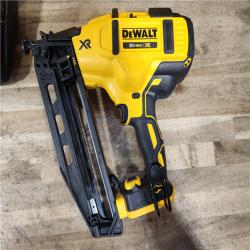 HOUSTON LOCATION - AS-IS DeWalt DCN660D1 20V 16 Gauge Cordless Angled Finish Nailer Kit W/ 2Ah Battery