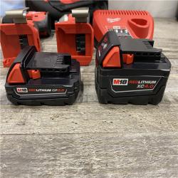 AS-IS Milwaukee 18-Volt Lithium-Ion Brushless Cordless Compact Hammer Drill/Impact Combo Kit