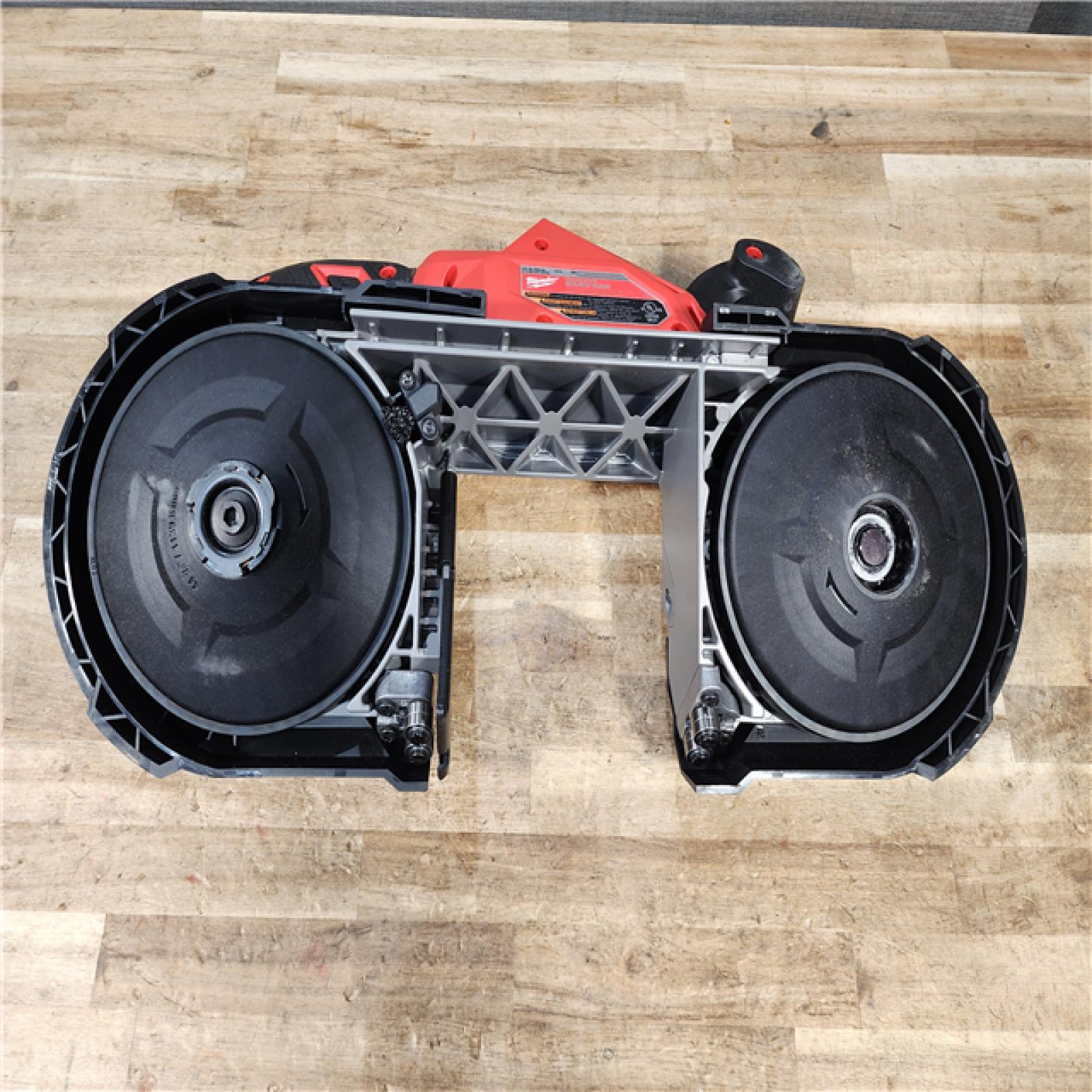 HOUSTON LOCATION - AS - IS Milwaukee FUEL 18V Lithium-Ion Brushless Cordless Deep Cut Band Saw (Tool-Only)