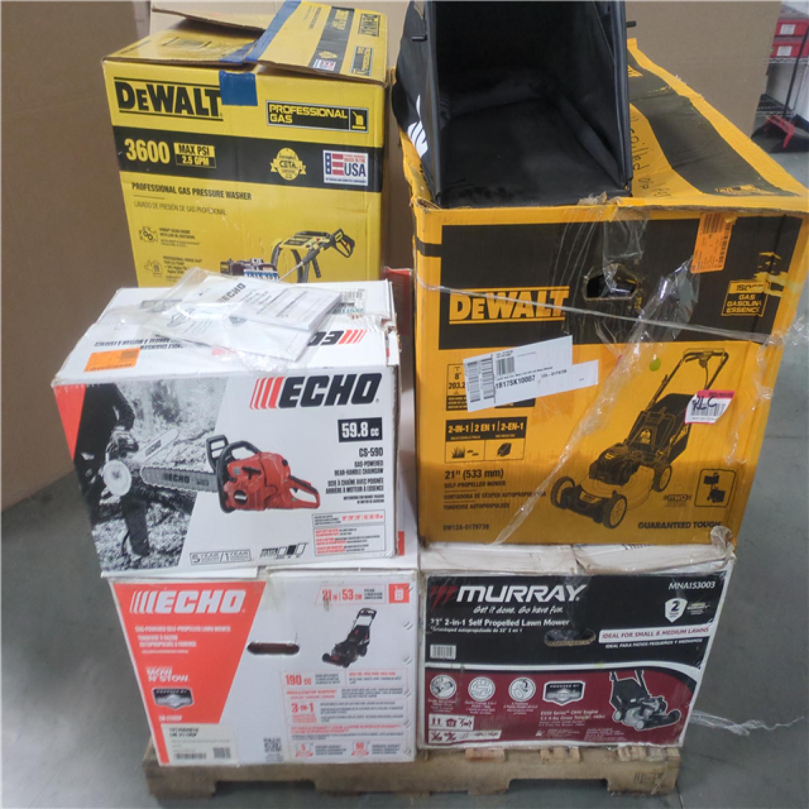 CALIFORNIA AS-IS OUTDOOR POWER EQUIPMENT