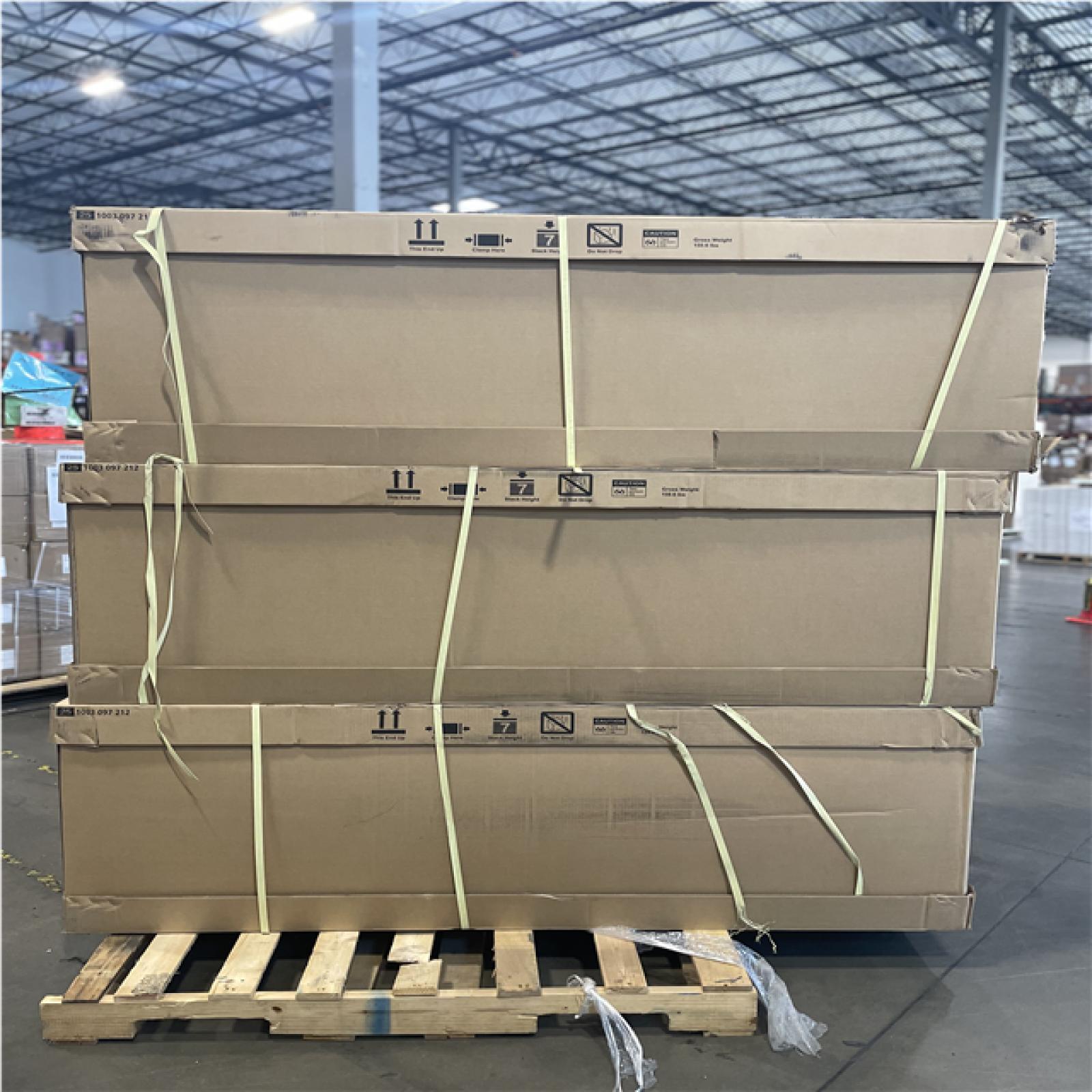 DALLAS LOCATION - HUSKY 68IN SIDE LOCKER PALLET-(3 UNITS)