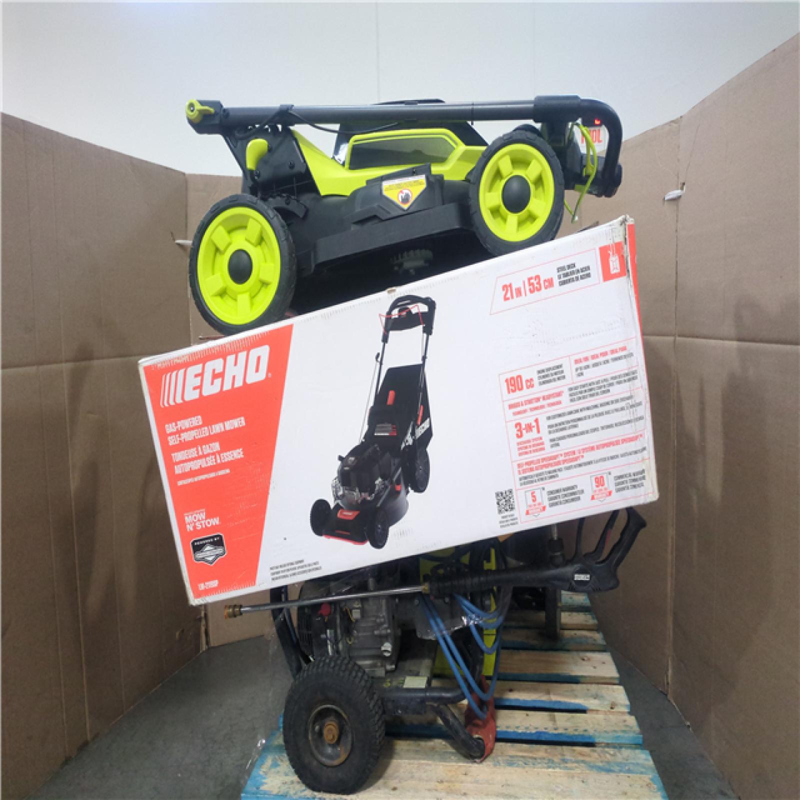 CALIFORNIA AS-IS OUTDOOR POWER EQUIPMENT