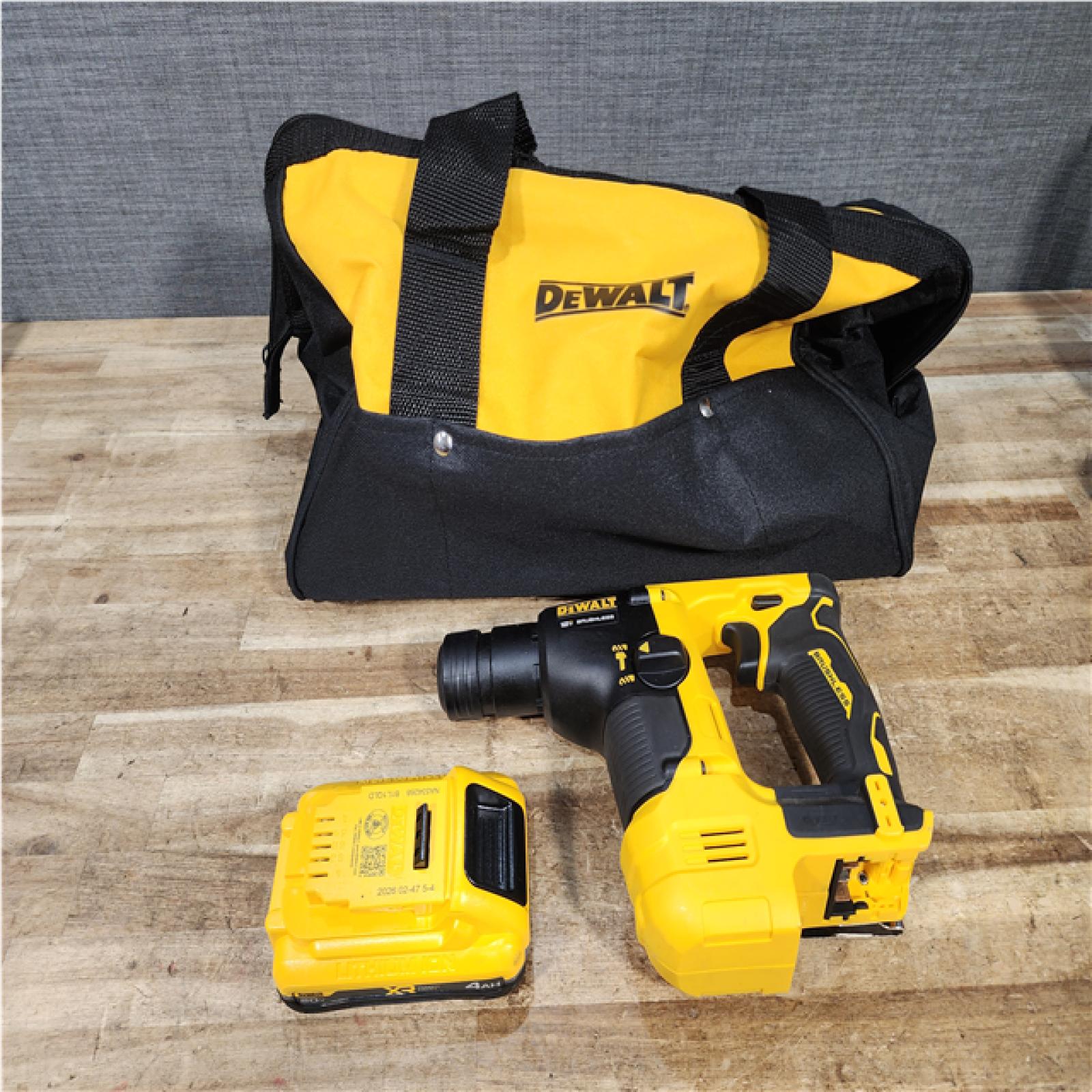 Houston Location AS-IS DeWalt ATOMIC Rotary Hammer with Battery