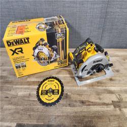 HOUSTON LOCATION - AS-IS DEWALT 20-Volt MAX 7-1/4 in. Cordless Circular Saw (Tool Only)