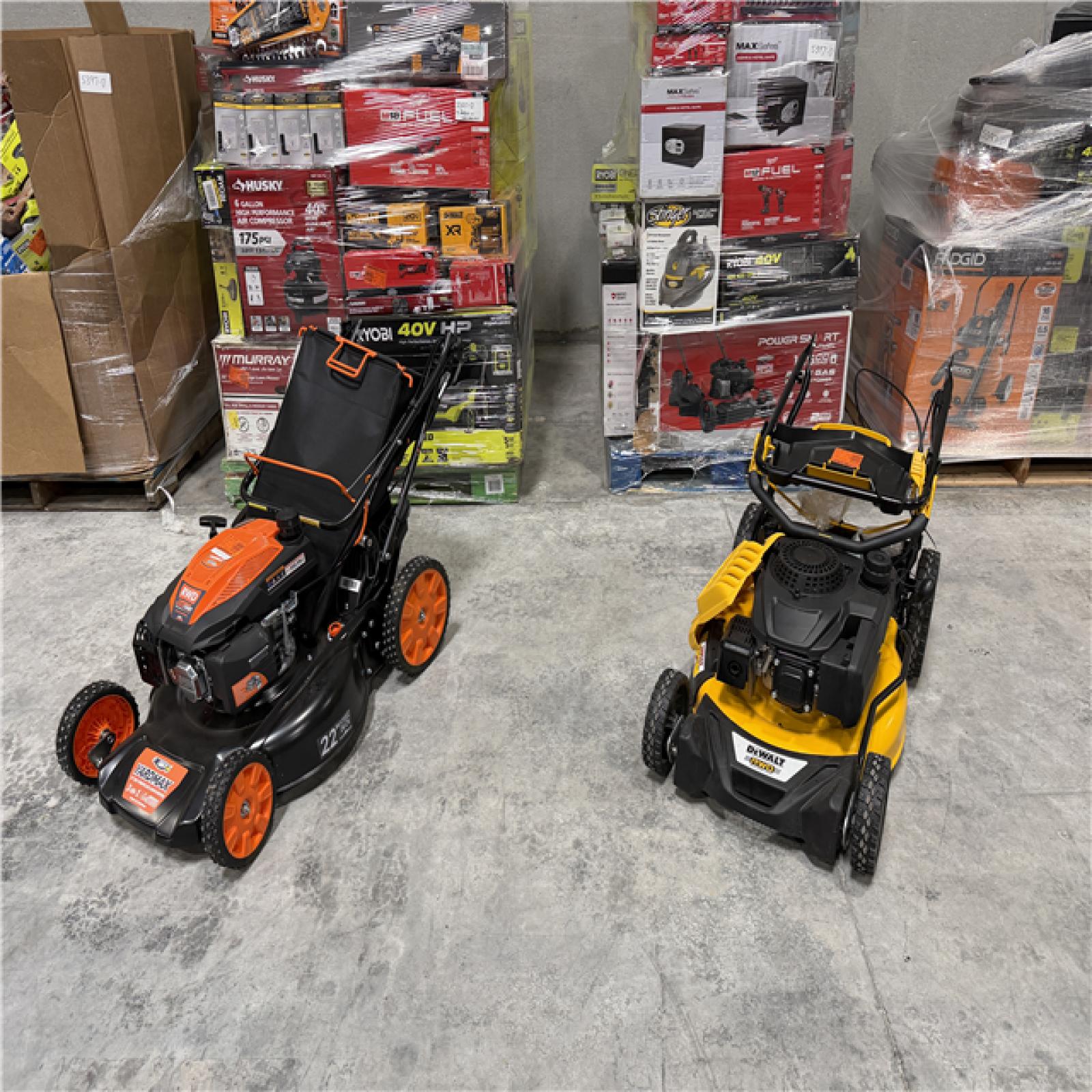 atlanta Location As-Is Tools Partial Truckload (4 pallets + Lawnmowers) 5397-D