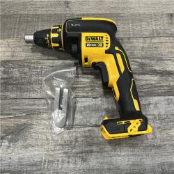 AS-IS DEWALT 20V MAX XR Lithium-Ion Brushless Cordless Drywall Screwgun (Tool Only)