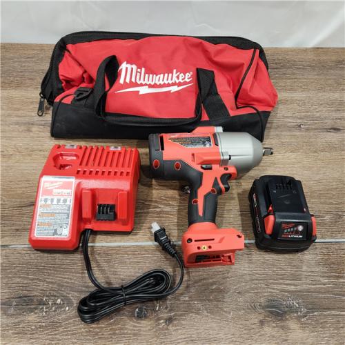 AS-IS Milwaukee 18V Cordless 1/2  Impact Wrench with Friction Ring Kit