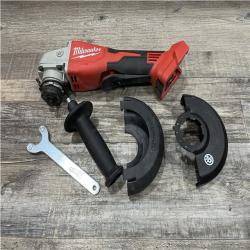 AS-IS Milwaukee 18V Lithium-Ion Brushless Cordless 4-1/2 in./5 in. Grinder w/Paddle Switch (Tool-Only)