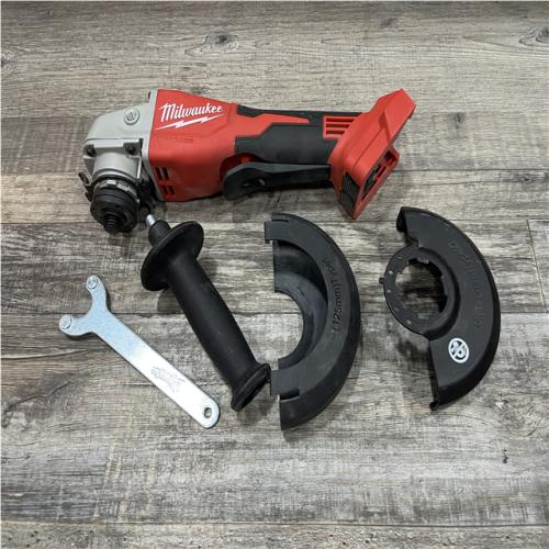 AS-IS Milwaukee 18V Lithium-Ion Brushless Cordless 4-1/2 in./5 in. Grinder w/Paddle Switch (Tool-Only)