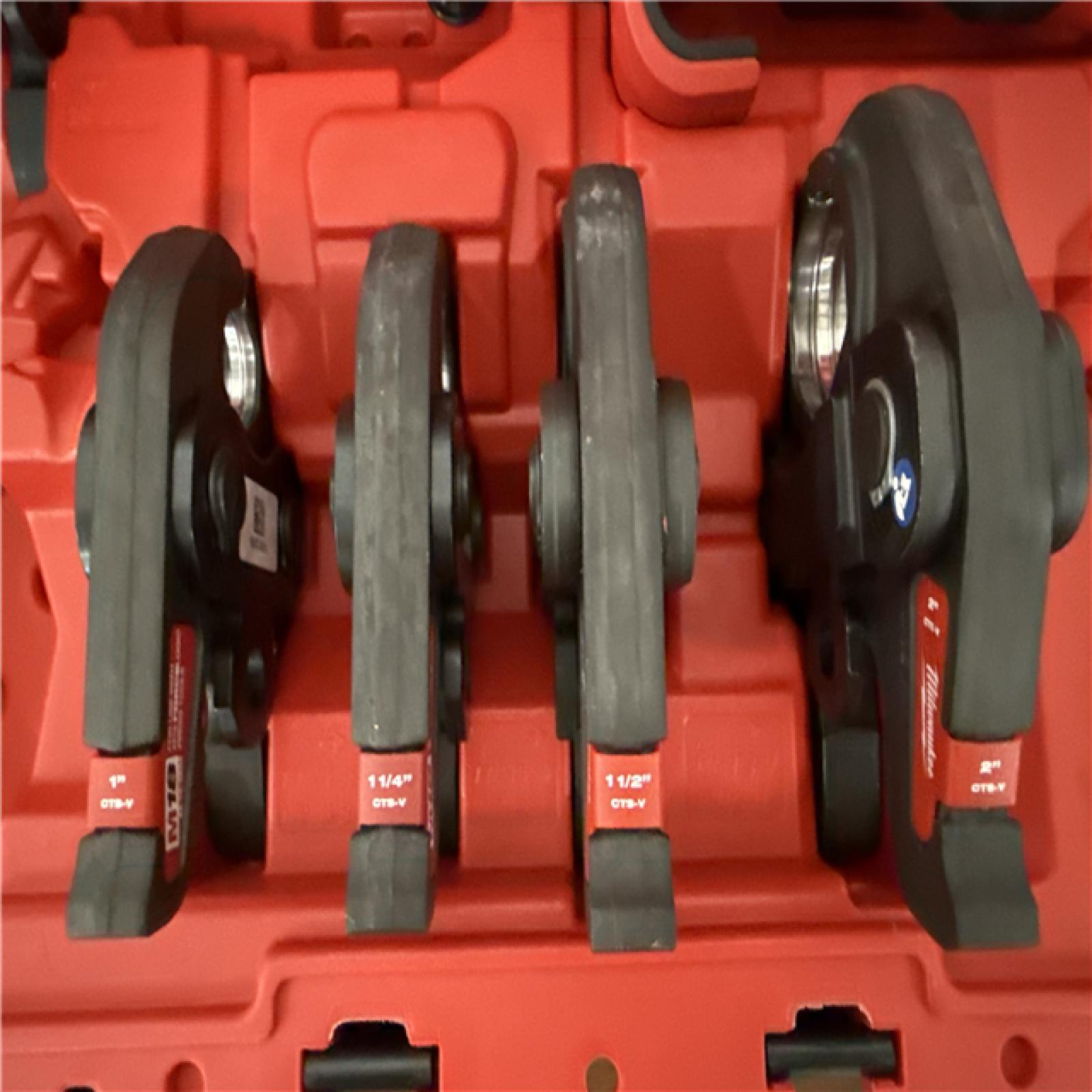 California AS-IS Milwaukee Force Logic M18 Press Tool, includes (1) Battery and Hard Case