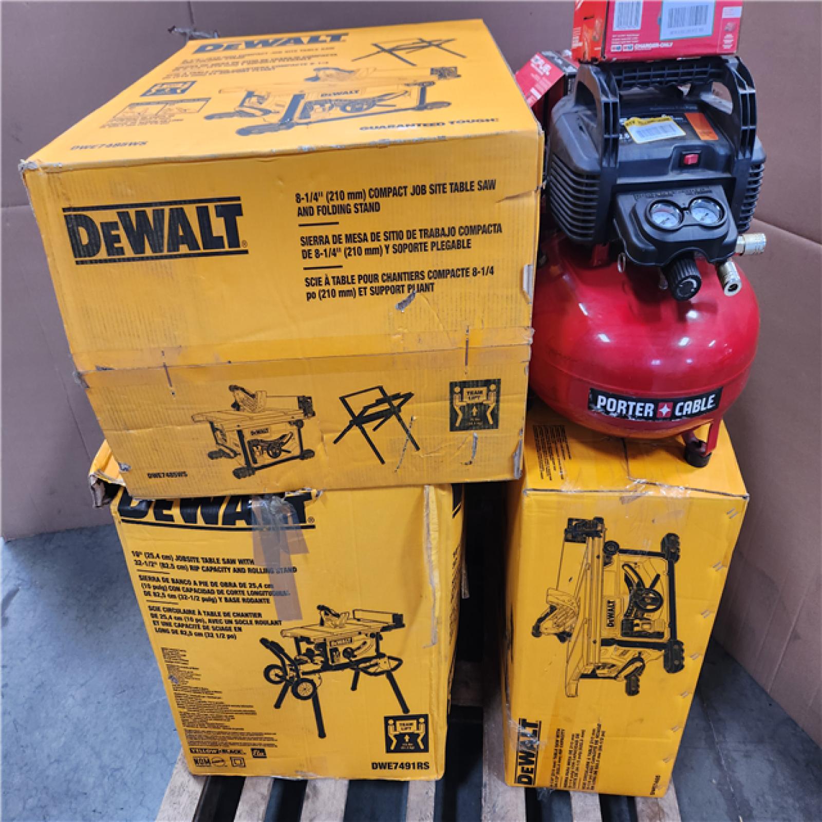 CALIFORNIA AS-IS TOOL PALLET