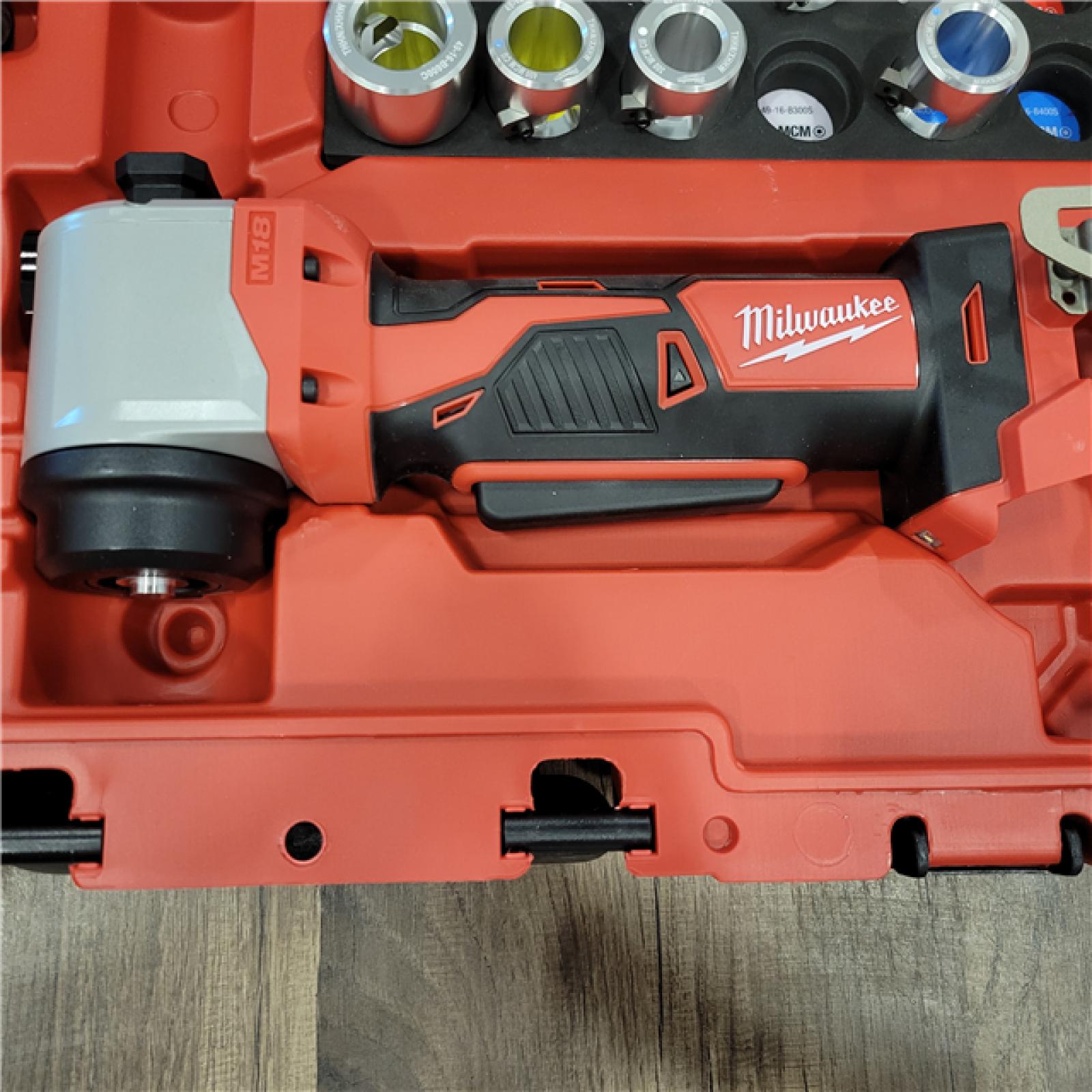 AS-IS Milwaukee  18V M18 Cable Stripper Kit /XHHW Bushings 1.5 Ah