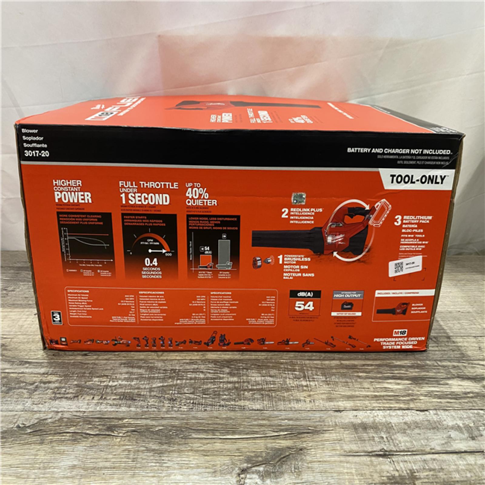 NEW - Milwaukee FUEL 120 MPH 500 CFM 18V Lithium-Ion Brushless Cordless Handheld Blower (Tool-Only)