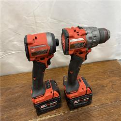 AS-IS M18 FUEL 18V Lithium-Ion Brushless Cordless Hammer Drill and Impact Driver Combo Kit (2-Tool) with 2 Batteries
