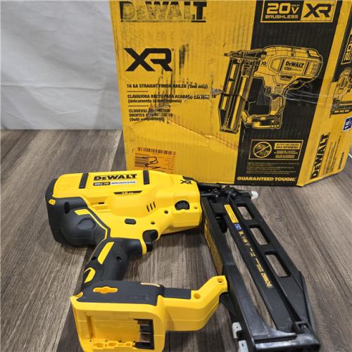 GOOD DEWALT 20V MAX XR 16-Gauge Lithium-Ion Cordless Finish Nailer (Tool Only)