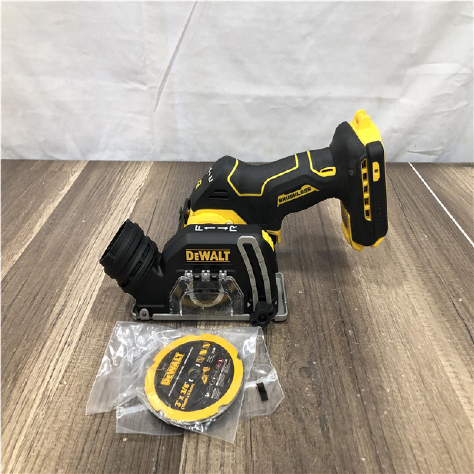 AS-IS DEWALT 20V XR Cordless 3 in. Cut-Off Tool (Tool Only)