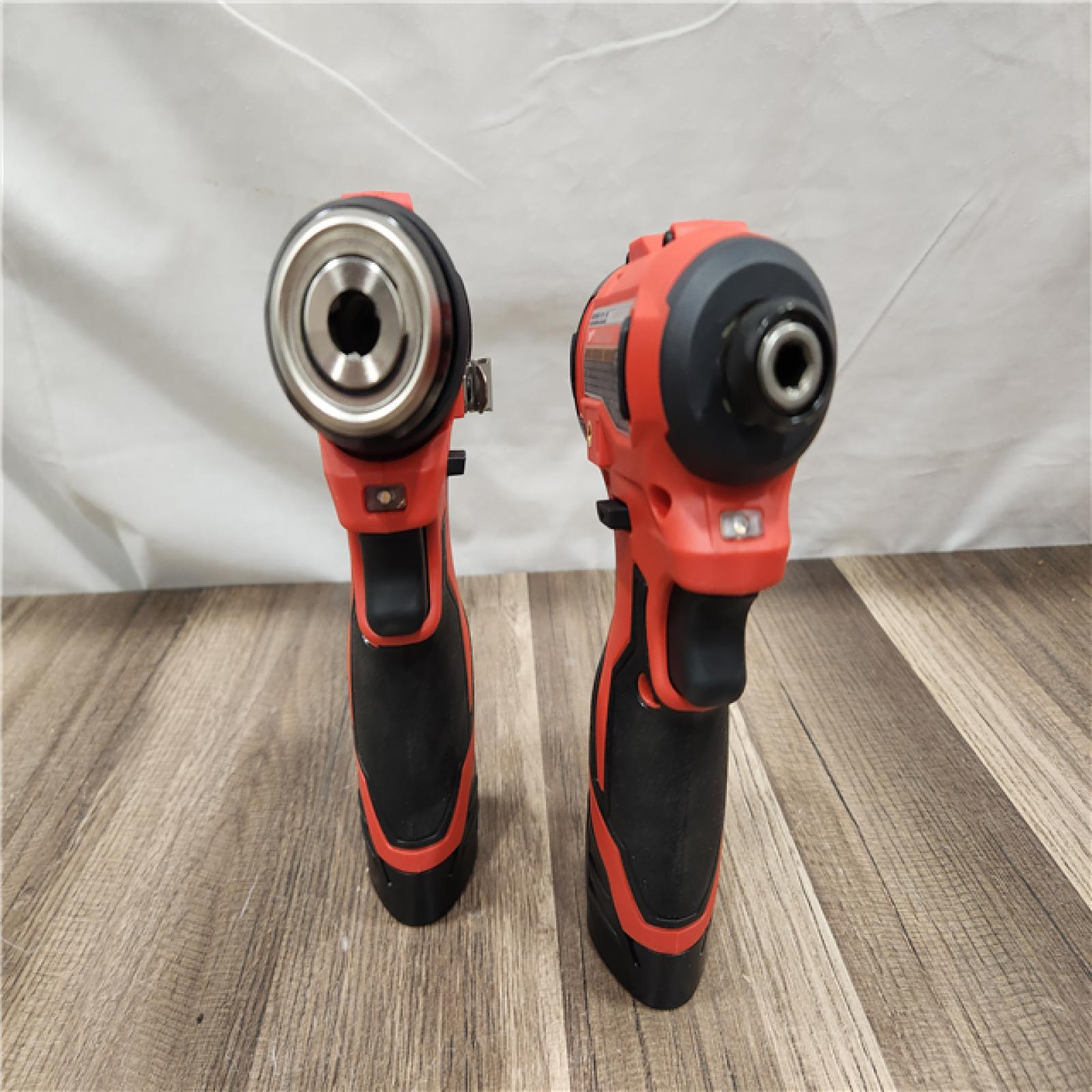 AS-IS- Milwaukee M12 Cordless Brushless 2 Tool Combo Kit