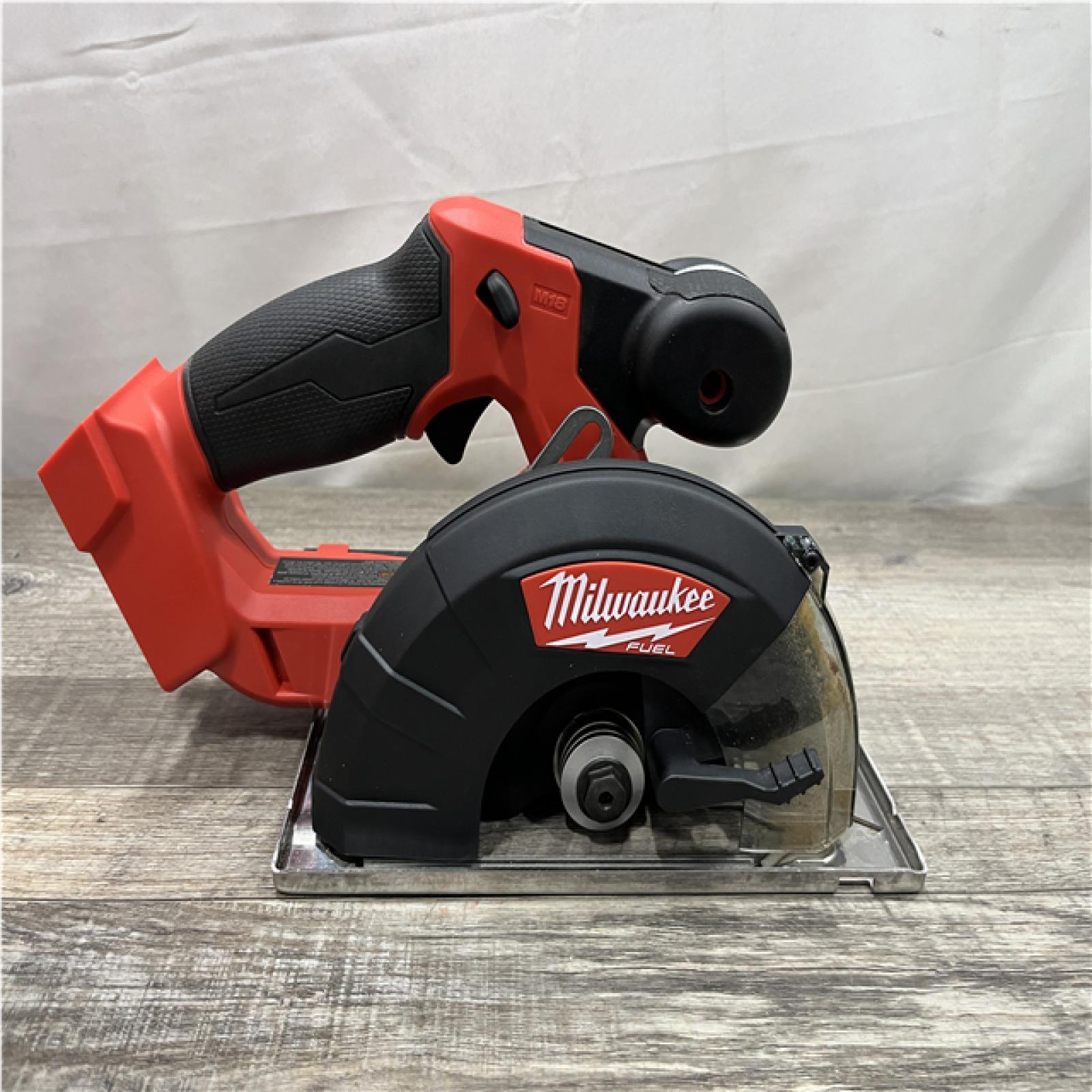 AS-IS Milwaukee FUEL 18V Lithium-Ion Brushless Cordless Metal Cutting 5-3/8 in. Circular Saw (Tool-Only)