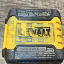 AS-IS DEWALT FLEXVOLT 20V/60V MAX Lithium-Ion 6.0Ah Battery Pack Kit