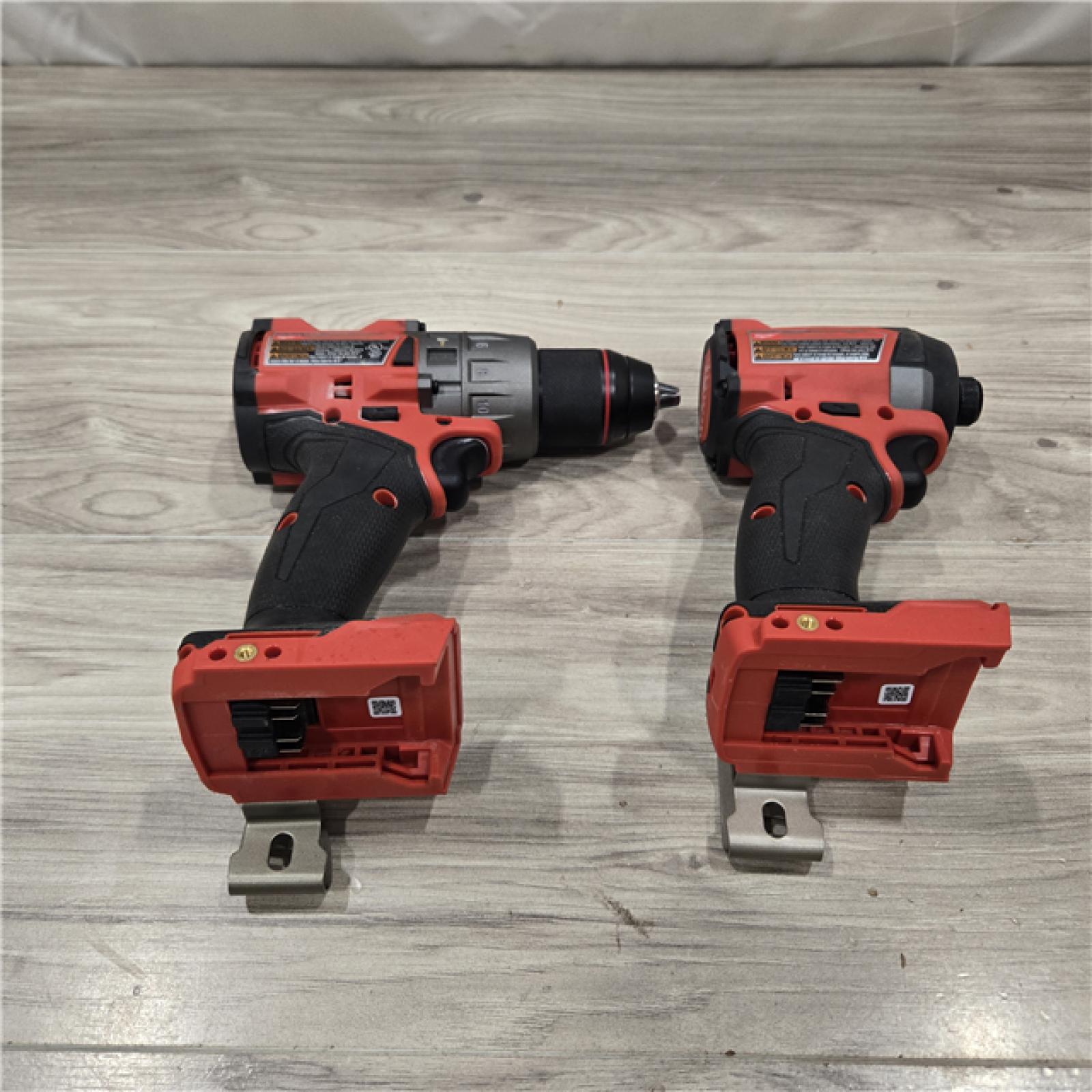 AS-IS MILWAUKEE FUEL 18V Cordless Hammer Drill and Impact Driver Combo Kit