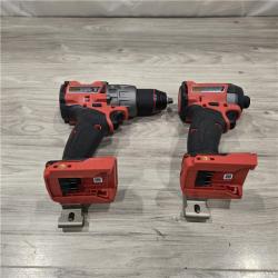 AS-IS MILWAUKEE FUEL 18V Cordless Hammer Drill and Impact Driver Combo Kit
