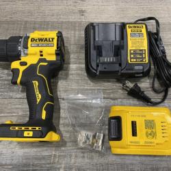 AS-IS DEWALT Atomic 20V Lithium-Ion Cordless Compact 1/2 in. Drill/Driver Kit