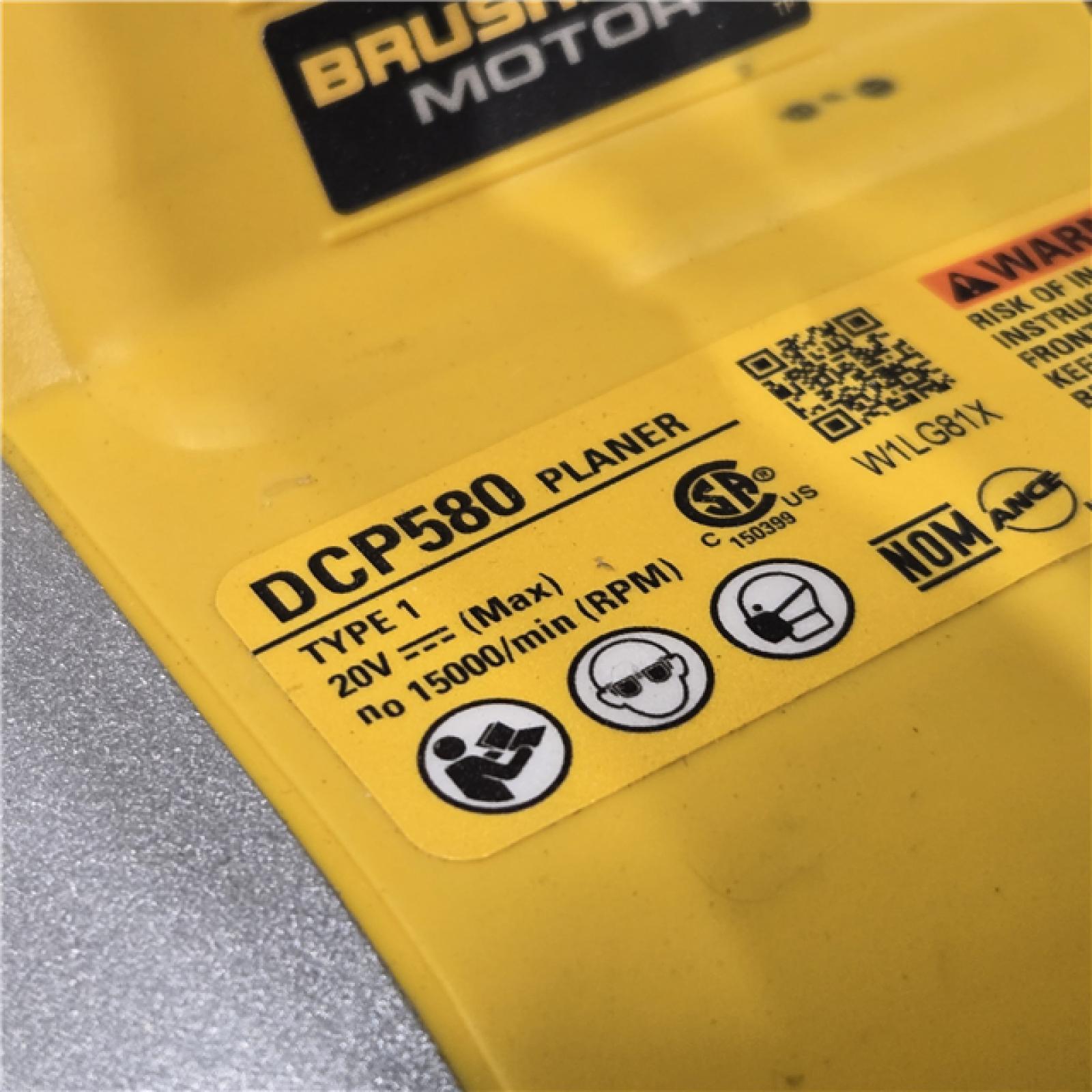 AS-IS DEWALT DCP580B 20V MAX Planer (Tool-Only)