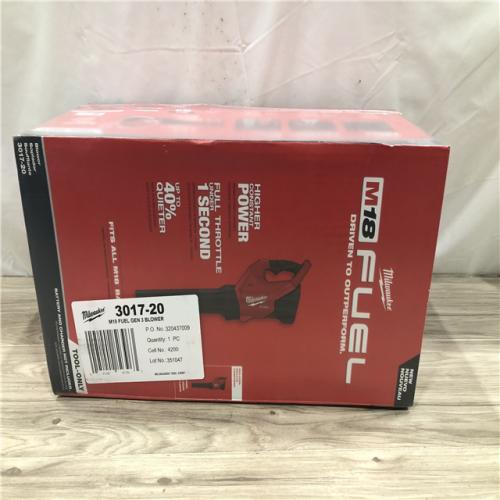 NEW! - Milwaukee M18 FUEL 18V Lithium-Ion Cordless Handheld Blower (Tool-Only)
