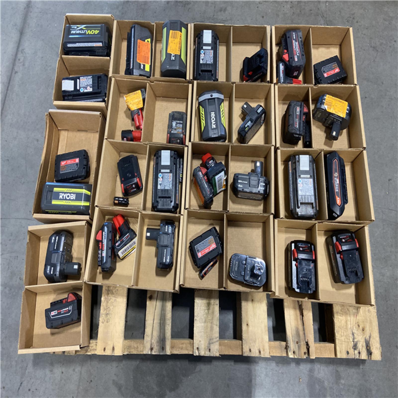 DALLAS LOCATION - AS-IS BATTERY PALLET
