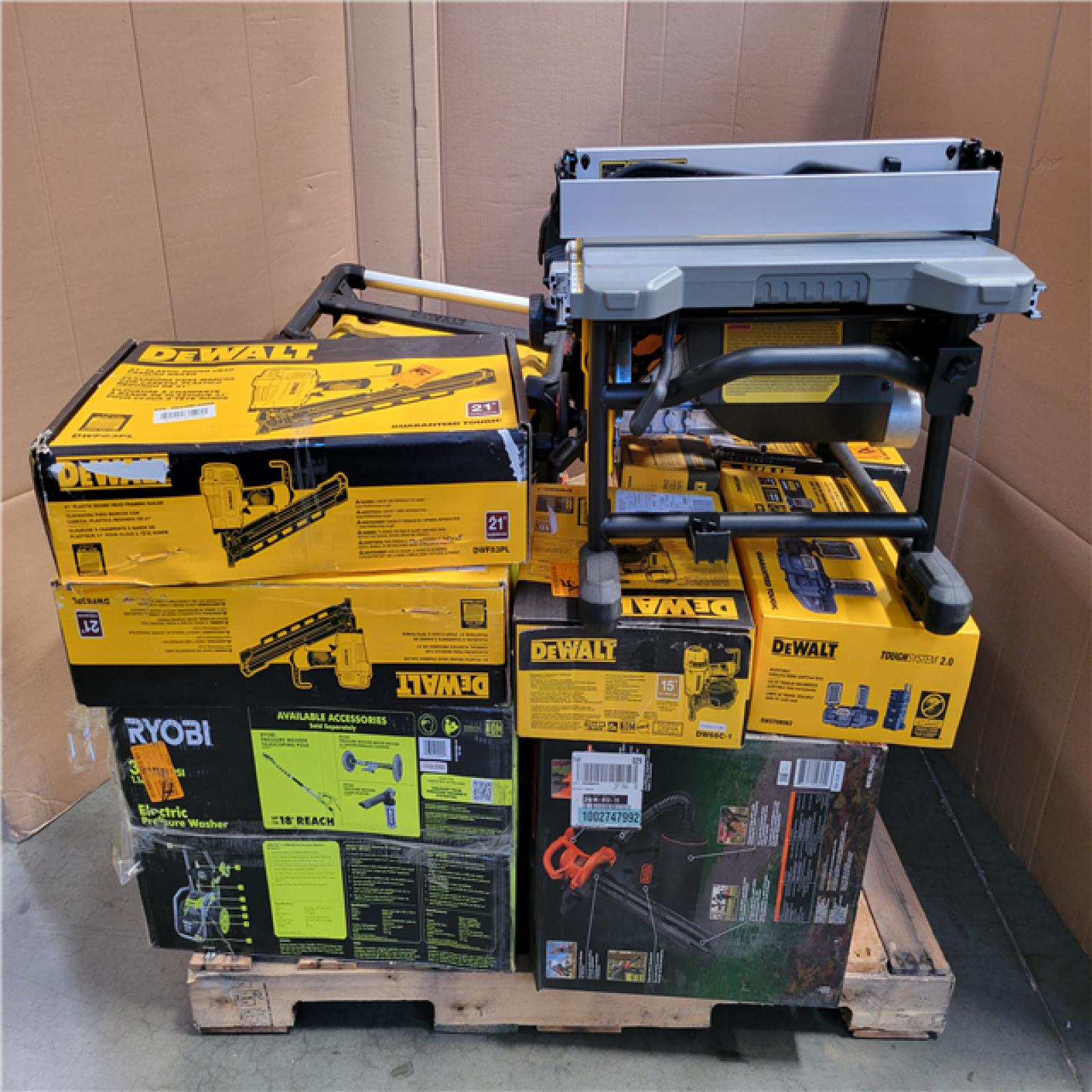 CALIFORNIA AS-IS TOOL PALLET